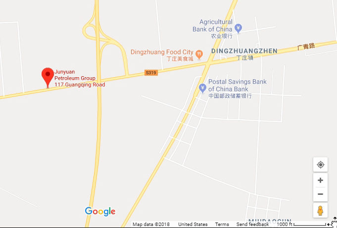Junyuan Petroleum Group on Google Map
