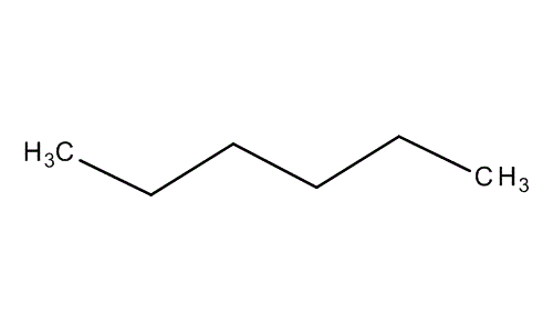 n-Hexane Structure Formula Image